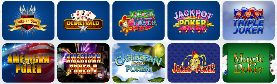 Videopoker SHUFFLE CASINO