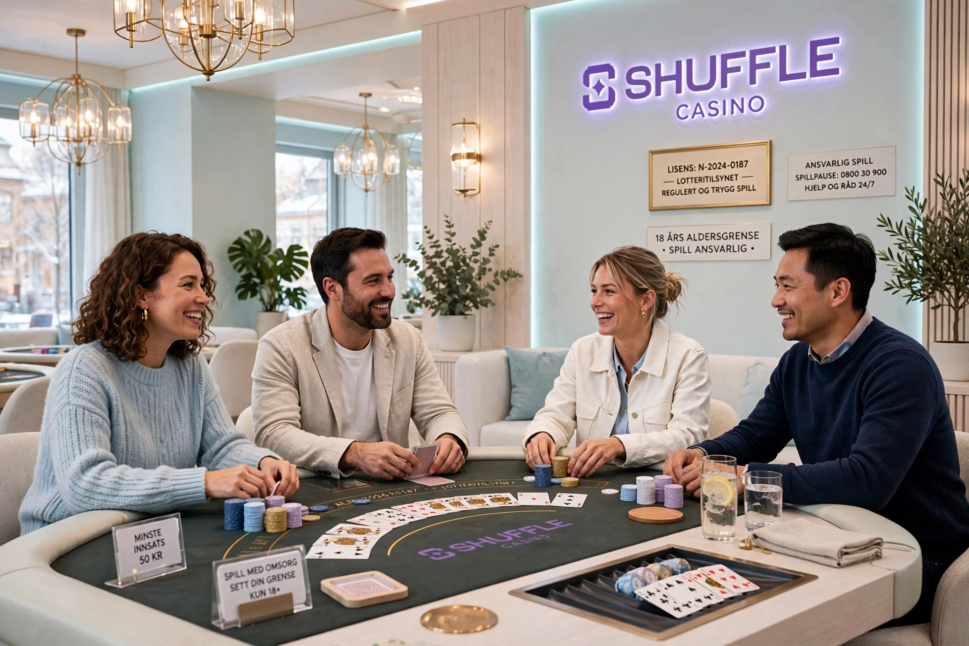 Blackjack på SHUFFLE CASINO