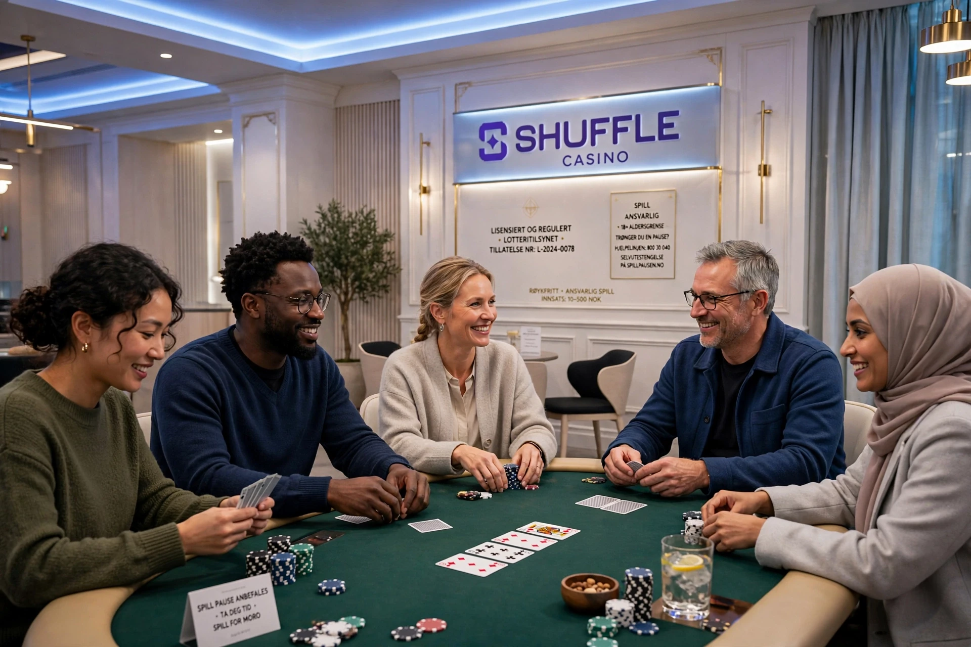 Pokerregler SHUFFLE CASINO