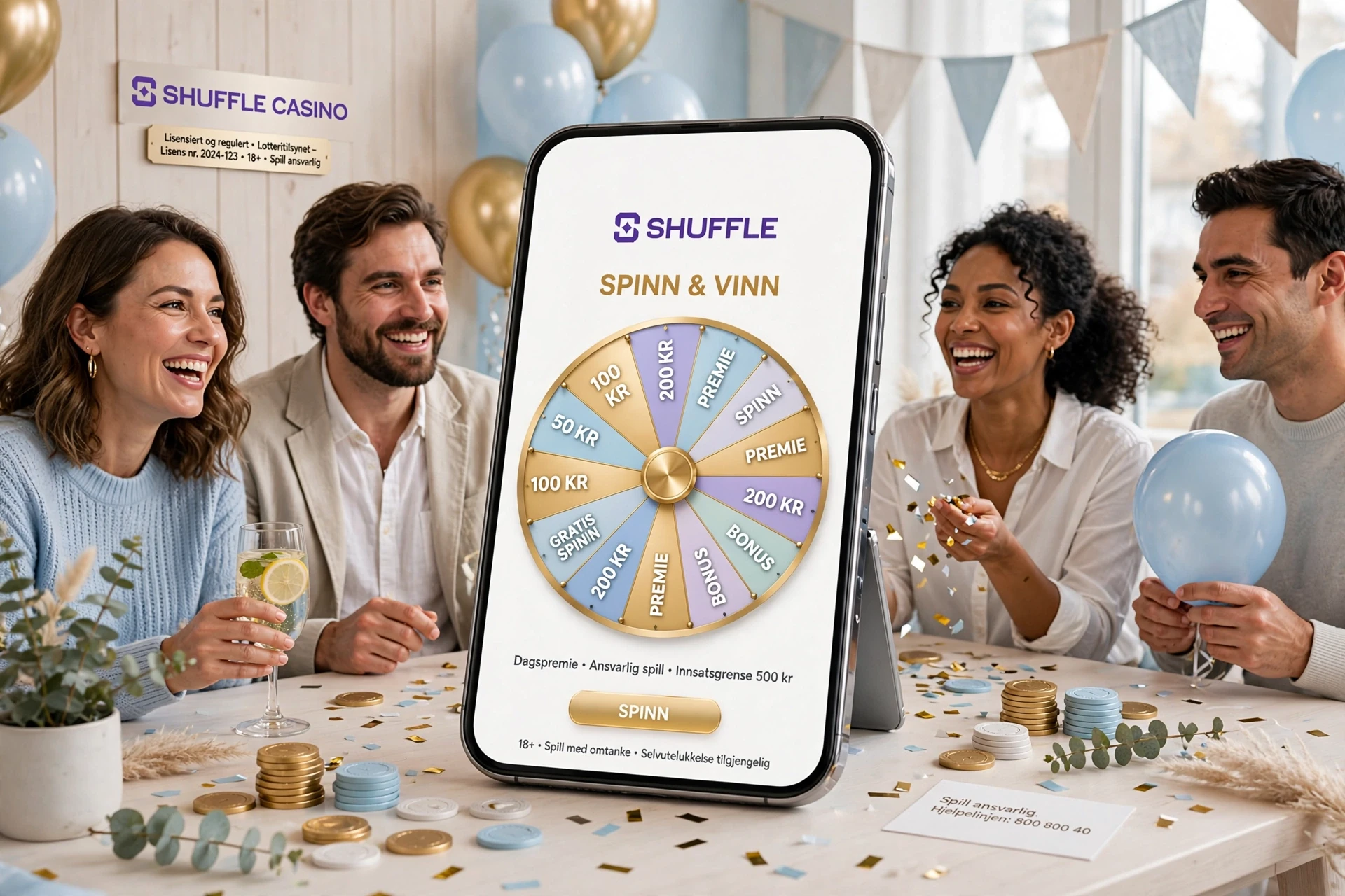 mobilcasino bonus SHUFFLE CASINO