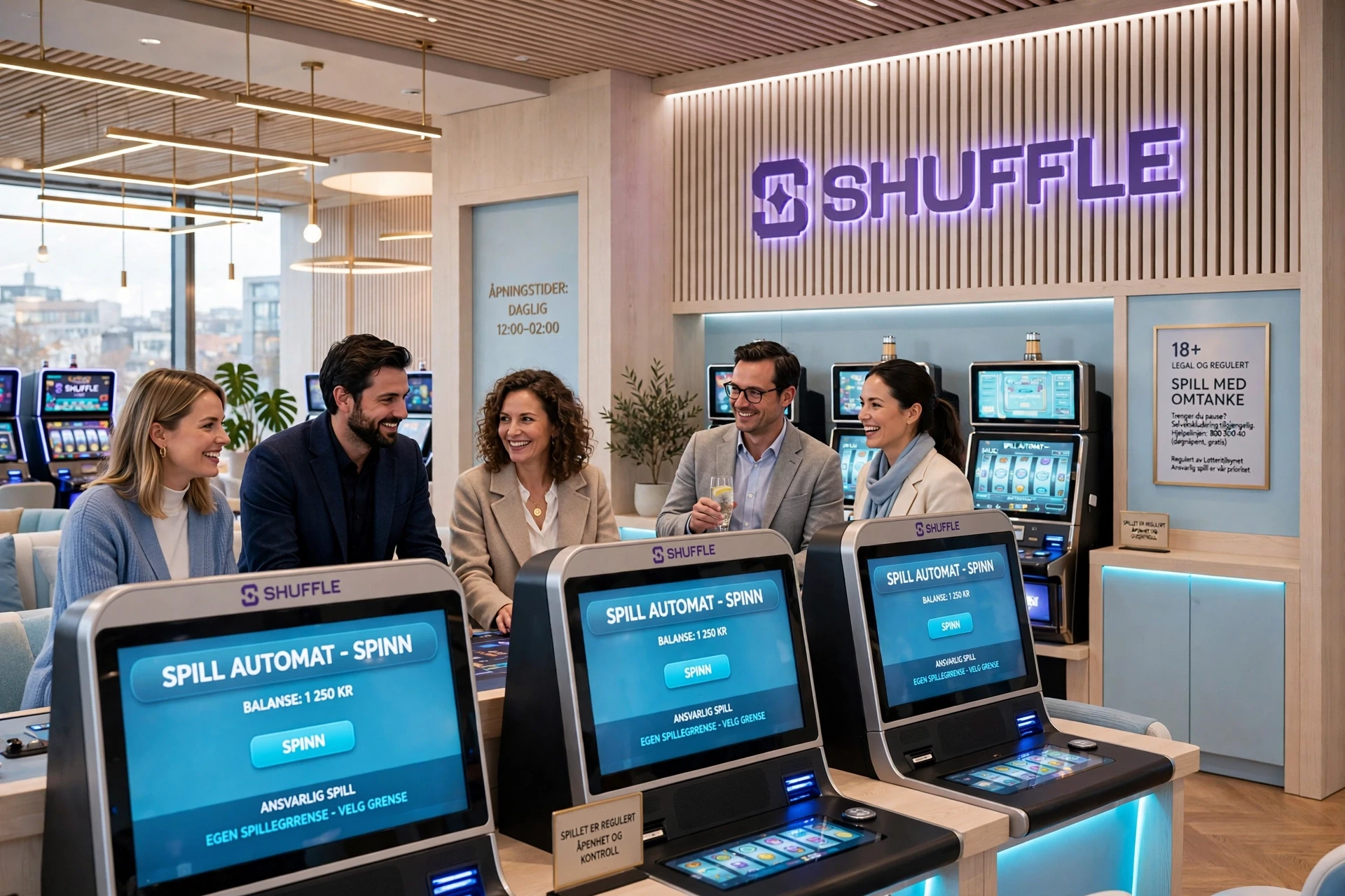 De beste spilleautomatene på SHUFFLE CASINO